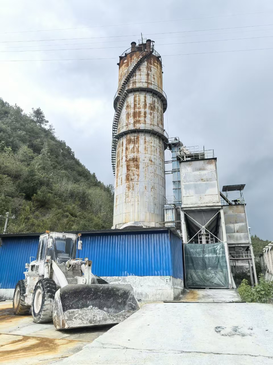 标1：贵州某建材公司石灰窑生产线整体拆除外售
